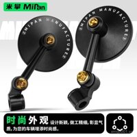 [Bộ sưu tập của 533 người] Gương Ô tô điện Mavericks số 9 gương gương tròn thông dụng sửa đổi gương tròn nhỏ cho xe máy chân gà gương chiếu hậu tròn mini