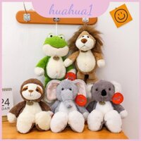 Bộ sưu tập đồ chơi nhồi bông rừng sang trọng hình con voi sư tử Ếch lười Koala