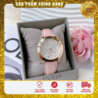 Bộ Sưu Tập Đồng Hồ Nữ GUESS W1065L1,Size:38mm Mặt Tròn,Màu Hồng Nhạt, Cực Xinh LUXURY