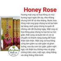 Bộ sưu tập hương nhang HEM các hương thơm cỏ cây hoa lá - Honey Rose HEM41