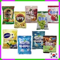 Bộ sưu tập kẹo phổ biến Nho xanh, Đào, Scotch, Bất cứ lúc nào, mận, Sunkist, Kẹo Alsa, Hạnh nhân nguyên chất