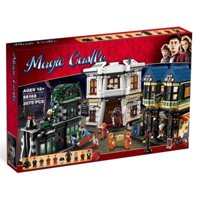 Bộ sưu tập LEGO Harry Potter Hẻm Xéo 10217 Đồ chơi ghép hình khó khăn cao 16012