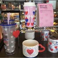 Bộ sưu tập Ly/Bình Starbucks Vietnam Valentines 2022(Authentic)