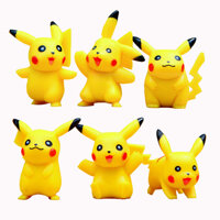 Bộ sưu tập mô hình đồ chơi Pokemon - 06 Pikachu Mẫu 02