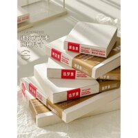 Bộ sưu tập Moyu sổ phác thảo vuông nhỏ trống có tem sổ tay mini cầm tay nhỏ