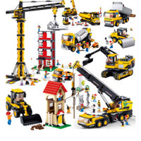 [Bộ sưu tập người 1144] Tương thích với các khối xây dựng Lego Little Luban lắp ráp trẻ em Kỹ thuật thành phố Dòng xe Đồ chơi giáo dục bé trai 6-10 tuổi 30806