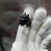 Bộ sưu tập người 1891 c Nhẫn nam Kirin Retro Hợp thời trang Độc đoán Thần thoại Quái vật bạc Đầu chỉ mục Ngón tay Nhẫn nam Nhẫn đồng Tấm Nhẫn mở Nhẫn20250220Xx XX