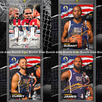 [Bộ sưu tập người 1920] Drew Original 2024 Dream Team James Curry Durant Paris Olympic Huy chương vàng Thẻ ngôi sao tự làm 4.2