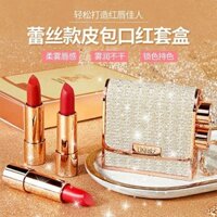 Bộ sưu tập người 3583] Túi da nhỏ Sinh nhật Quà tặng ngày lễ tình nhân Bạn gái Túi vợ Son môi trắng Không dễ phai 2.24G