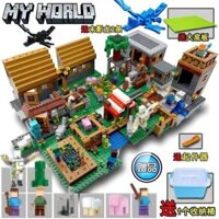 Bộ sưu tập người 3941 Quà tặng ngày trẻ em Tương thích với Lego Minecraft Khối xây dựng Làng bé trai bé gái Lắp ráp đồ chơi giáo dục 2.2525