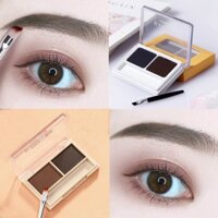 [Bộ sưu tập người 4053] Bột lông mày hai màu Meiqianer Chống thấm nước Chống mồ hôi Không phai màu Bút chì kẻ mày lâu trôi tự nhiên ins Tiệc sinh viên Hàng hóa giá rẻ Nữ 3.26