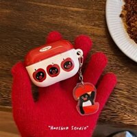 [Bộ sưu tập người 4776] Apple Penguin màu tương phản Thích hợp cho Apple airpod pro thế hệ thứ 2 Vỏ bảo vệ tai nghe thế hệ thứ 4 mới