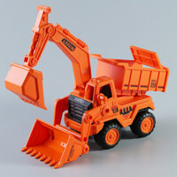 Bộ sưu tập người 5380 Đồ chơi quán tính Ô tô Bé trai Trẻ em Mô phỏng Kỹ thuật Xe Máy xúc Máy ủi Xe tải Xe tải Mô hình Giáo dục