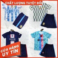 Bộ sưu tập quần áo đá bóng size nhỏ trẻ em đội tuyển việt nam argentina ý italia brasil đức cỡ nhỏ cho bé vải mè thái