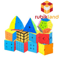 [Bộ Sưu Tập] Rubik MoYu 2x2 3x3 4x4 5x5 Pyraminx Megaminx Skewb Twist Pandora Kilominx Đồ Chơi Trí Tuệ Rubic (Bản Cao Cấp)
