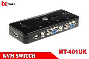 Bộ Switch KVM VGA 4 Cổng MT-VIKI MT-401UK