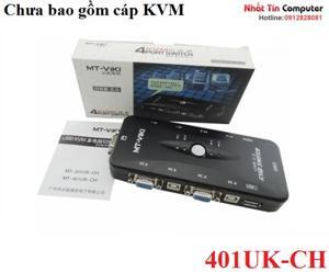 Bộ Switch KVM VGA 4 Cổng MT-VIKI MT-401UK