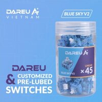 Bộ Switch phím cơ DAREU BLUE SKY V2 (LINEAR) (45 switch)