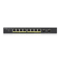 Bộ switch Zyxel GS1900-10HP    8port PoE 1Gb  2port SFP 1Gb - Hàng Chính Hãng