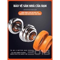 BỘ TẠ ĐA NĂNG MẠ NIKEN BỌC CAO SU FED (BỘ 20KG - 30KG)