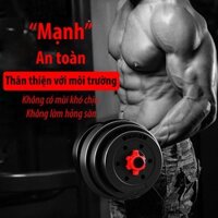 Bộ Tạ Tập Tay 20kg cao cấp Đẩy Kết Hợp PVC Tạ Nam Nữ Tập Thon Tay Dụng Cụ GYM Đa Năng