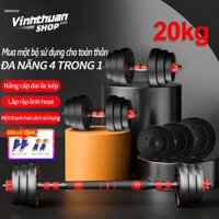 Bộ Tạ tay 20kg  Điều Chỉnh Đa Năng ( Bảo hành 12 tháng)