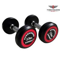 Bộ Tạ Tay Cao Su King Box 2.5kg,5kg Bằng Thép Bọc Cao Su Tay Cầm Mạ Crome Chống Trơn Chuyên Dùng Tập Tạ Cho Gymer