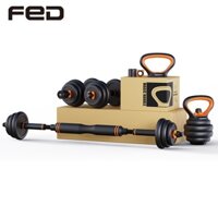 Bộ Tạ Tay Composite FED-1302 Loại 20KG | FED-1302 Composite Dumbbell Set 20KG