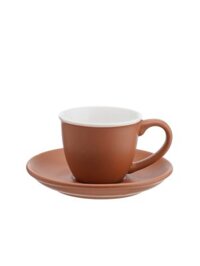 Bộ tách 100ml + dĩa sứ espresso