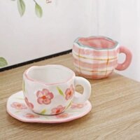 Bộ tách , ly sứ uống trà, cà phê nhiều mẫu, kèm ảnh thật