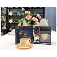 Bộ tách trà cafe cao cấp Thủy tinh ngọc Opal Quà tặng nhiều màu sắc, sang trọng, lịch sự