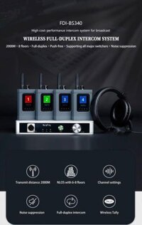 Bộ Tally intercom không dây  NAYA BS340 - Set 8