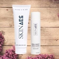BỘ TẮM DƯỠNG KÍCH TRẮNG DA SKIN AEC GỒM Ủ KÍCH TRẮNG VÀ DƯỠNG DA CHỐNG NẮNG sun.cosmetic.store
