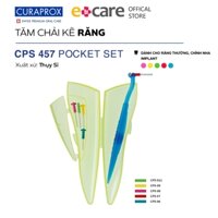 Bộ tăm kẽ răng Curaprox CPS 457 Pocket Set Thụy Sĩ