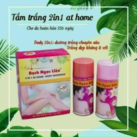 Bộ tắm trắng 2 in 1 Bạch Ngọc Liên Spa tại nhà