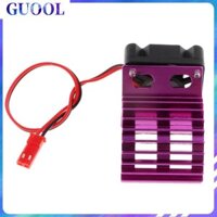 Bộ tản nhiệt động cơ không chổi than MagiDeal 24-28mm có quạt làm mát cho xe mô hình RC