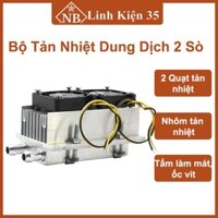 Bộ Tản Nhiệt Sò Nóng Lạnh Bằng Dung Dịch 2 Sò giúp đảm bảo tuổi thọ của sò, thiết bị điện tăng.
