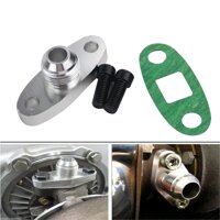 Bộ Tăng Áp Động Cơ Nhôm Mini Sửa Đổi Tự Động Phụ Kiện 10an Xe Trả Lại Mặt Bích Xả Dầu Cho GT28 GT30 GT35 [bonus]