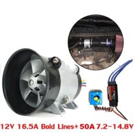 Bộ tăng áp Turbo điện ô tô Tăng cường quạt nạp khí với ESC không chổi than 50A