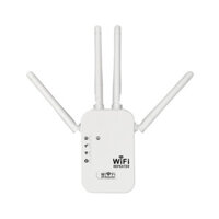 Bộ tăng cường tín hiệu WIFI bốn ăng-ten gia đình thông qua tường Bộ khuếch đại mạng không dây Bộ lặp 300M