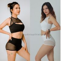 Bộ tập đa năng booty short, sexy dance, pole dance, twerk nữ SP008