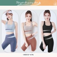 Bộ tập gym, yoga, aerobic mẫu mới 2022 - Thiết kế khỏe khoắn siêu đẹp - Hàng Quảng Châu Cao Cấp (BT22)