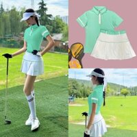 Bộ tập thể thao nữ, Bộ váy áo chơi tennis, Golf, Pickleball, cầu lông... Hàng cao cấp