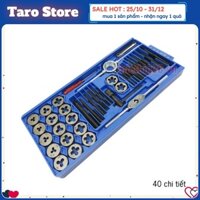 Bộ taro tạo ren trong và ngoài 40 chi tiết GDC07 xịn