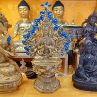 Bồ tát Chuẩn Đề Mật tông - Tượng đồng Mật tông