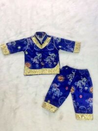 Bộ tàu bé trai vải phi lụa (6kg-26kg)