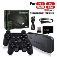 Bộ Tay CầM ĐiềU KhiểN Chơi Game Không Dây 10000  3500 M8 4K HD TV 2.4G - M8 32G - 3500 trò chơi