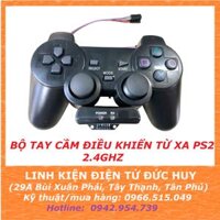 BỘ TAY CẦM ĐIỀU KHIỂN TỪ XA PS2 2.4GHz CHO ARDUINO ( BAO GỒM TX VÀ RX )