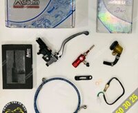 Bộ tay côn dầu ADELIN độ cho xe tay côn dây (cơ)