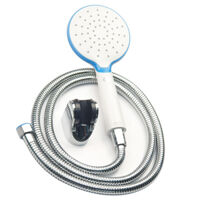 Bộ tay dây sen 1 chế độ EUROLIFE EL-108SH Trắng - Xanh